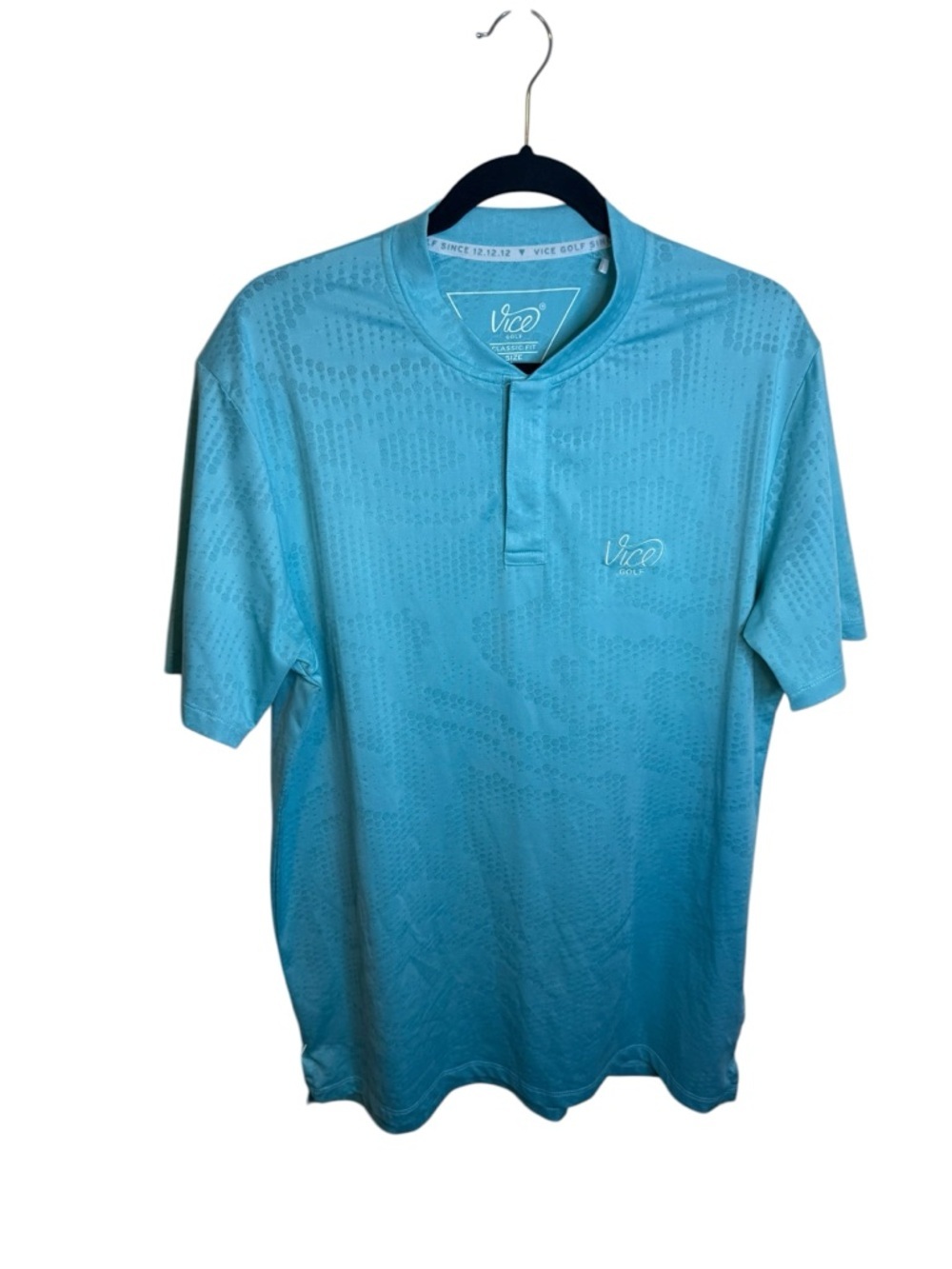 Vice Golf Aqua Blue Everglades Polo
